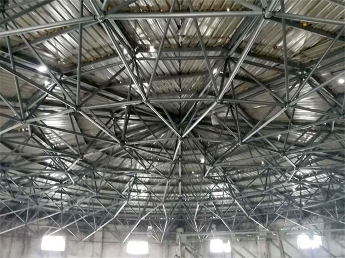 北流洗煤厂蓄水池网架